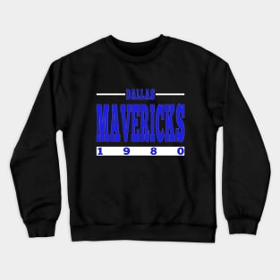 Dallas Mavericks Basketball Classic Crewneck Sweatshirt